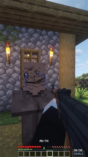 Getting Tax From Villages in Minecraft #minecraft #slaapgaming #shorts