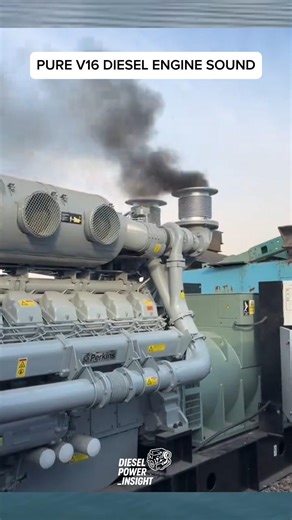 PURE V16 DIESEL ENGINE SOUND #automobile #dieselengine #shorts #dieselpower #engineering