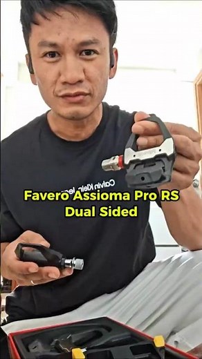 the New Favero Assioma Pro RS Dual Sided Power Meter! full review to follow🚴🏼💨 #favero #roadcycling