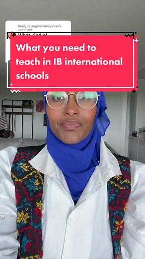 Teaching Abroad in International Baccalaureate Schools