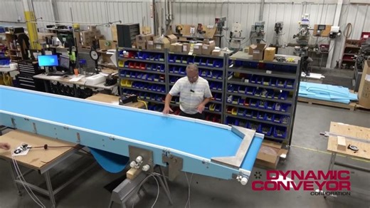 Articulating Arm Food Conveyor System for Donut Manufacturer | Dynamic Conveyor Corporation