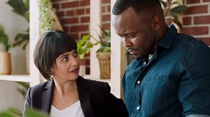 Business people, talking and planning on computer in marketing agency for collaboration, strategy and goals in startup company. Diversity, teamwork and brainstorming ideas, vision and web technology