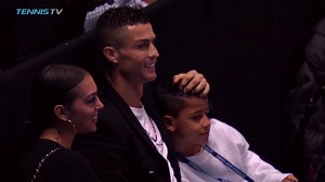 Cristiano Ronaldo - better with his feet 🤲🤣 Watch the #NittoATPFinals on Tennis TV | ATP Tour