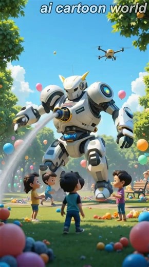 Robo Kid Arlo | Episode 3: Giant Cleaning Robot 🤖🧹 | Kids Cartoon Adventure #kidscartoon