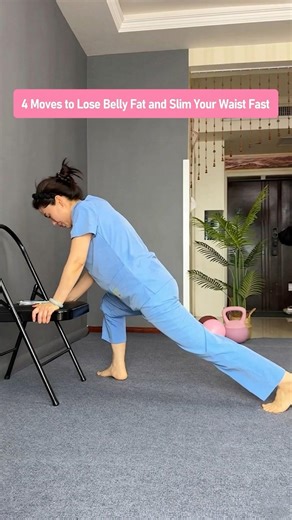 4 Moves to Burn Belly Fat, Slim Waist and Tighten Your Core at Home Fast