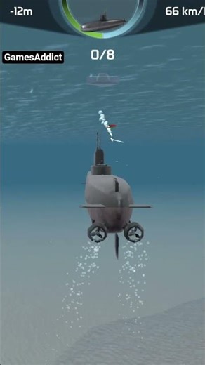Submarine on hunt | Typhoon Akula 941 | Torpedo Kill #fungame #gaming #gameplay #navalwarfare #navy