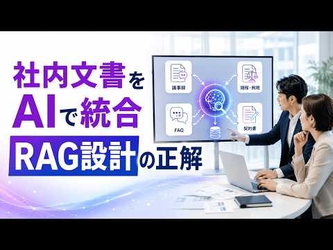 議事録・例規・FAQをAIで統合！高精度RAGの作り方