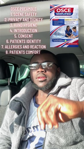 Essential Steps in the OSCE Preamble for Candidates