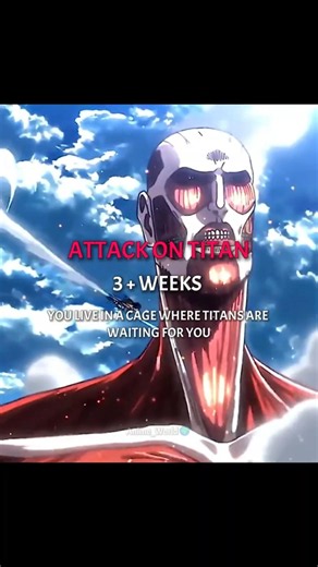 How long You Survive in These Anime World (Part 4)