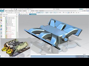 #NX Assembly #V6 Engine assembly #Intake Manifold