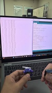 10. 센서 인터페이스 실습(ADXL345 3 축 가속도 센서) 2 #arduino #smartphone #arduinoproject