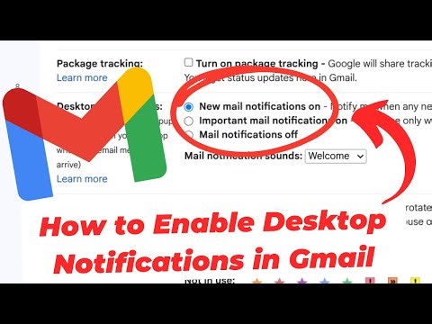 How to Enable Desktop Notifications in Gmail