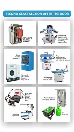 Dry cleaning machine.