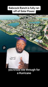 494K views · 16K reactions | Florida town running off of Solar Power #florida #solarpower #babcockranch #foryou #fbviralvideo | Jermaine Hughley | Facebook