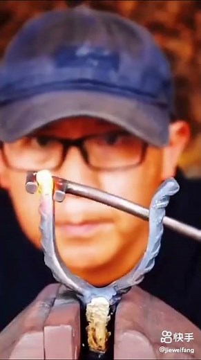 Make a steel fork with forging