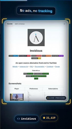 FREE YouTube Premium Alternative: invidious saves $13.99/mo