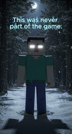 Even on Christmas, This Feels Wrong #herobrine #minecraft