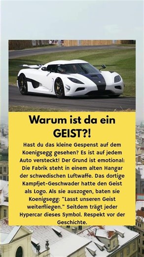 Koenigsegg Geheimnis: Was bedeutet der Geist? 👻🇸🇪