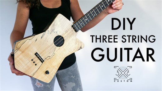 How to make a cigar box guitar easily