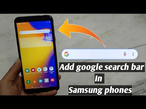 Add Google widget in home screen Samsung | How to add Google widget in Samsung mobile