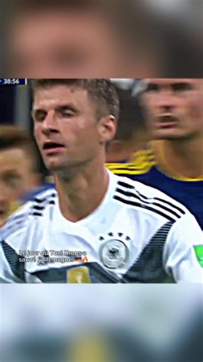 Le jour où Toni Kroos a sauvé l’Allemagne. 🇩🇪🔥 #germany #suede #kroos