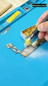 Iphone pcb shorting find #iphone #short #pcbshort | Washim tech