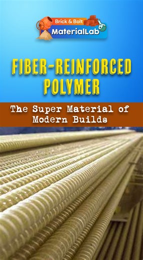 FRP Composites in Construction: Lighter, Stronger & Smarter Than Steel | The Future of Building 🏗️💡 What if the future of construction wasn’t built on steel or concrete, but on fibers? Welcome to FRP — Fiber-Reinforced Polymer composites, a material that’s five times stronger than steel yet five times lighter. Made from glass, carbon, or aramid fibers embedded in resin, FRP offers unmatched strength, corrosion resistance, and durability. It’s transforming modern infrastructure — from bridges a