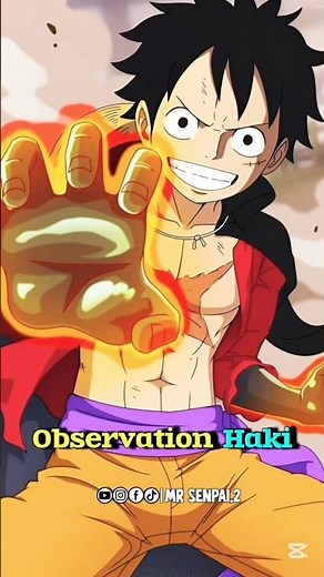 Why is Luffy observation haki so unique and rare from others