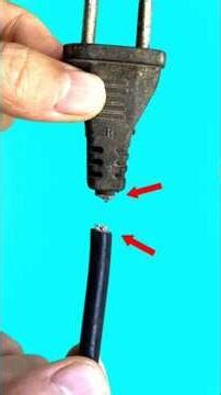 Fix a Broken Plug in Seconds! ⚡#shorts