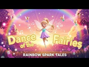 Dance of the Fairies | Magical Kids Song | Fairy Dance and Counting Fun | Rainbow Spark Tales 🧚‍♀️✨