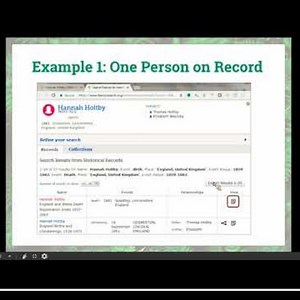 Using the Source Linker in FamilySearch Family Tree