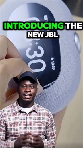 JBL Horizon — Where Sound Meets Style! Introducing the new JBL Horizon Speaker, the perfect blend of powerful sound and modern design. With deep bass, crystal-clear audio, and a sleek round shape, it’s built to fill any space with rich sound and good vibes. It also doubles as a smart alarm clock, with ambient LED lighting and Bluetooth connectivity perfect for your bedroom, desk, or travel setup. Wake up or wind down in style with JBL’s signature sound experience. Would you buy one of these? Com