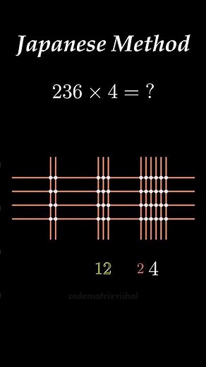 ✍ Using Japanese method solution of multiplication questions #japanese #maths #mathmatics #yt #radha