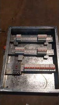 Industrial Breaker Panel Setup (Without Wiring Yet) | DB Box Making Process | Electrical Work