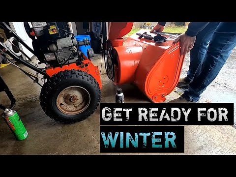Snowblower Drive Belt Replacement & Service Ariens Deluxe 28
