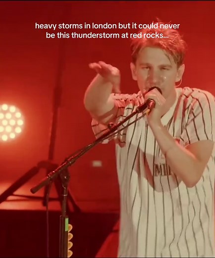 Glass Animals – The Other Side of Paradise live at Red Rocks thunderstorm