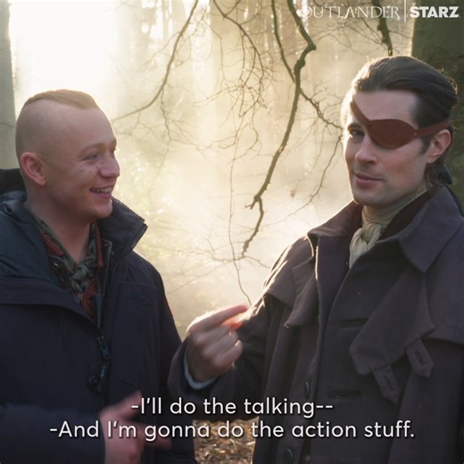 Not all heroes wear capes! Some wear eyepatches and mohawks. | Outlander