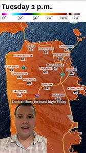 Tuesday is in line to be San Francisco’s hottest October day in nearly three decades, and parts of the city could hit 100 degrees as an autumn heat wave threatens records across the Bay Area. | San Francisco Chronicle