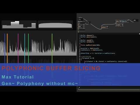 Polyphonic Buffer Slicing in Max/MSP (gen~ Tutorial)
