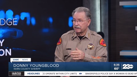 Sheriff Donny Youngblood joins 23ABC in Studio B