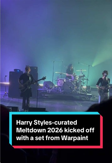 Harry Styles Meltdown 2026 Kicks Off with Warpaint