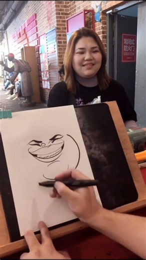 Easy Funny Drawing So Surprise #drawingfunny #art