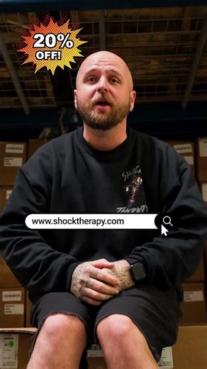 Secret is out... get ready for Shock Therapy's Black Friday sale!