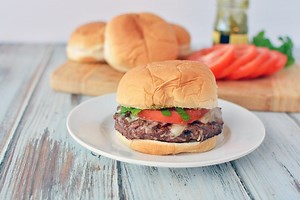 Juicy Grilled Italian Burger Recipe