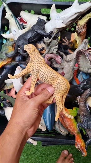 Hunting Jurassic World Toy Dinosaur Collection ASMR