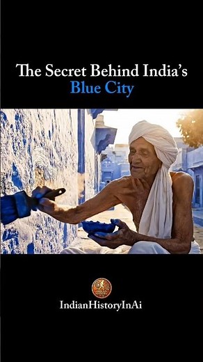 India's Blue City #historyshorts #ancienthistory #ancientindia #indianhistory #indiancivilization