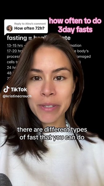 Replying to @Alina how often you can do a 72 hour fast 3 day fasting for health healing life extension