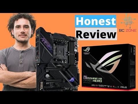 ASUS ROG Crosshair VIII Dark Hero Honest Detailed Review!