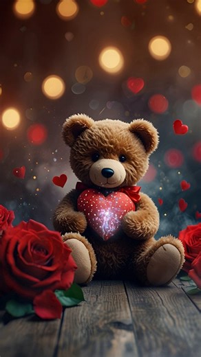 Ai Generated, Bear, Teddy. Free Stock Video