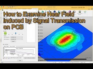 How to Examine Near Field induced by Signal Transmission on PCB